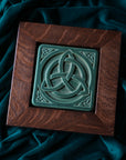 Framed Trinity Knot | Elm
