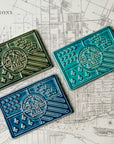 Detroit Flag Tile