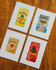 5” x 7” Cedar Heights Airfloated Clay | Watercolor Print