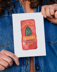 5” x 7” Cedar Heights Redart | Watercolor Print