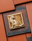 Sculpted Cat Tile