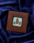 Framed Morel Tile | Hand-Painted