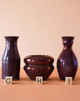 Copper Iridescent Petite Vase