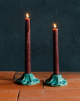 Scalloped Candle Holder