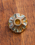Scalloped Candle Holder | Iridescent