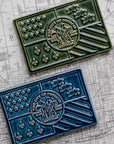 Detroit Flag Tile