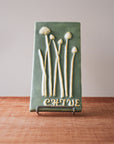 Ceramic Scott Weaver | 4x8 Chive Herb Tile