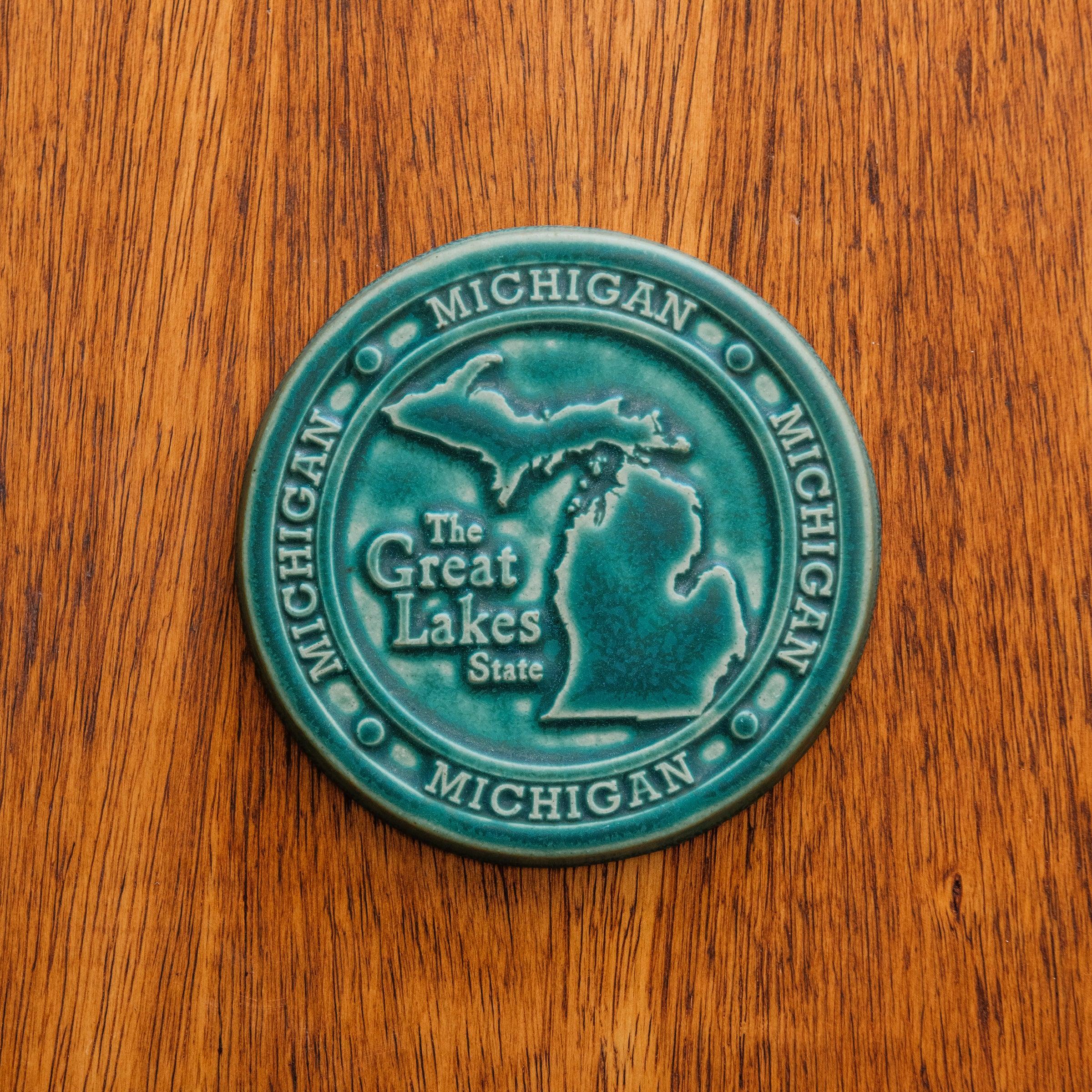 Michigan Trivet Tile