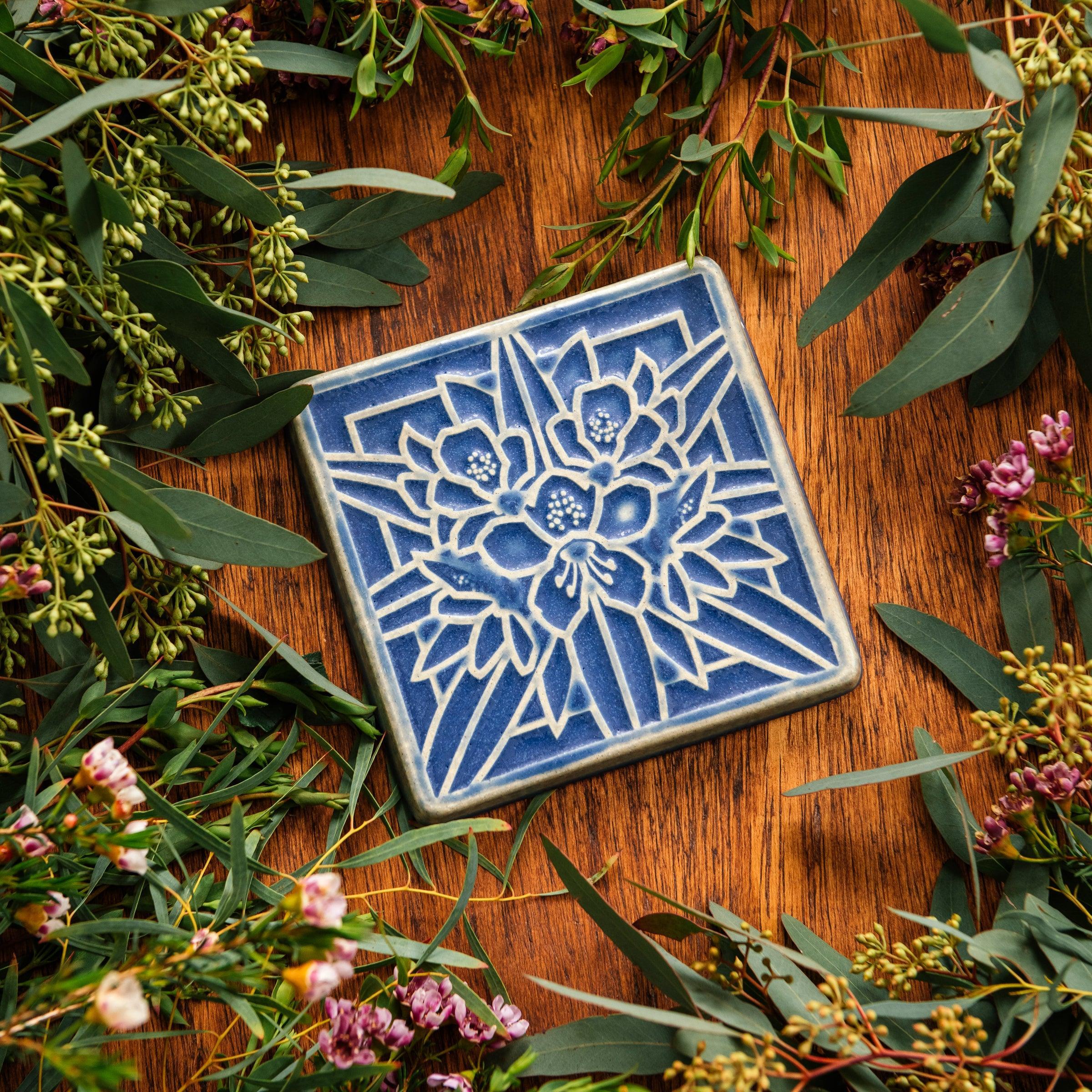 Rhododendron Tile