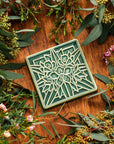 Rhododendron Tile
