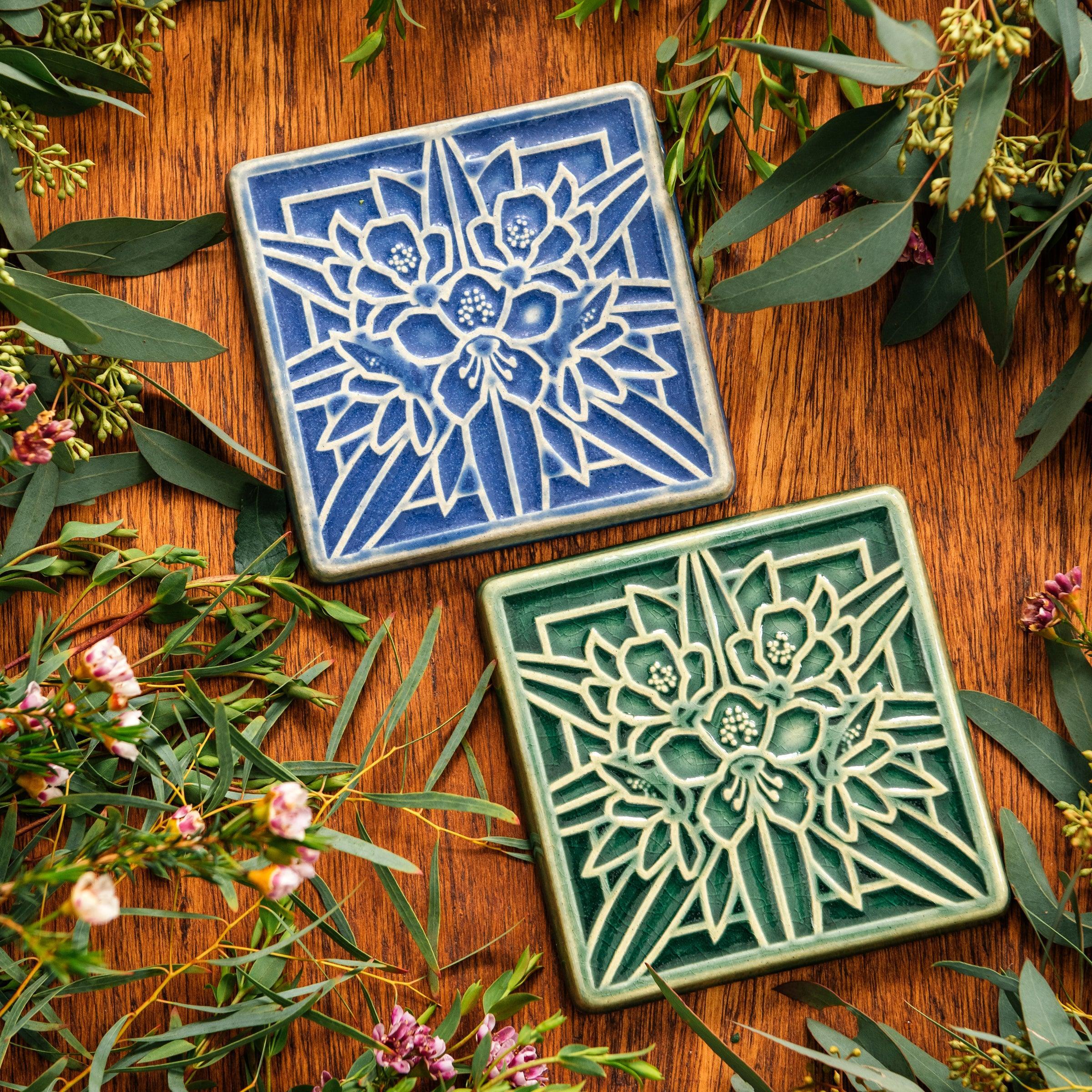 Rhododendron Tile