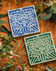 Rhododendron Tile