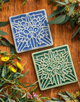 Rhododendron Tile