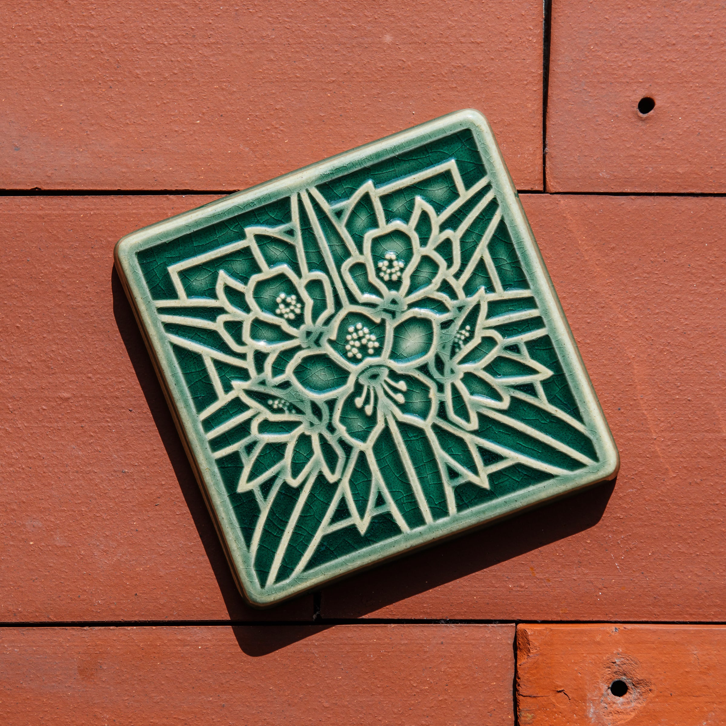 Rhododendron Tile
