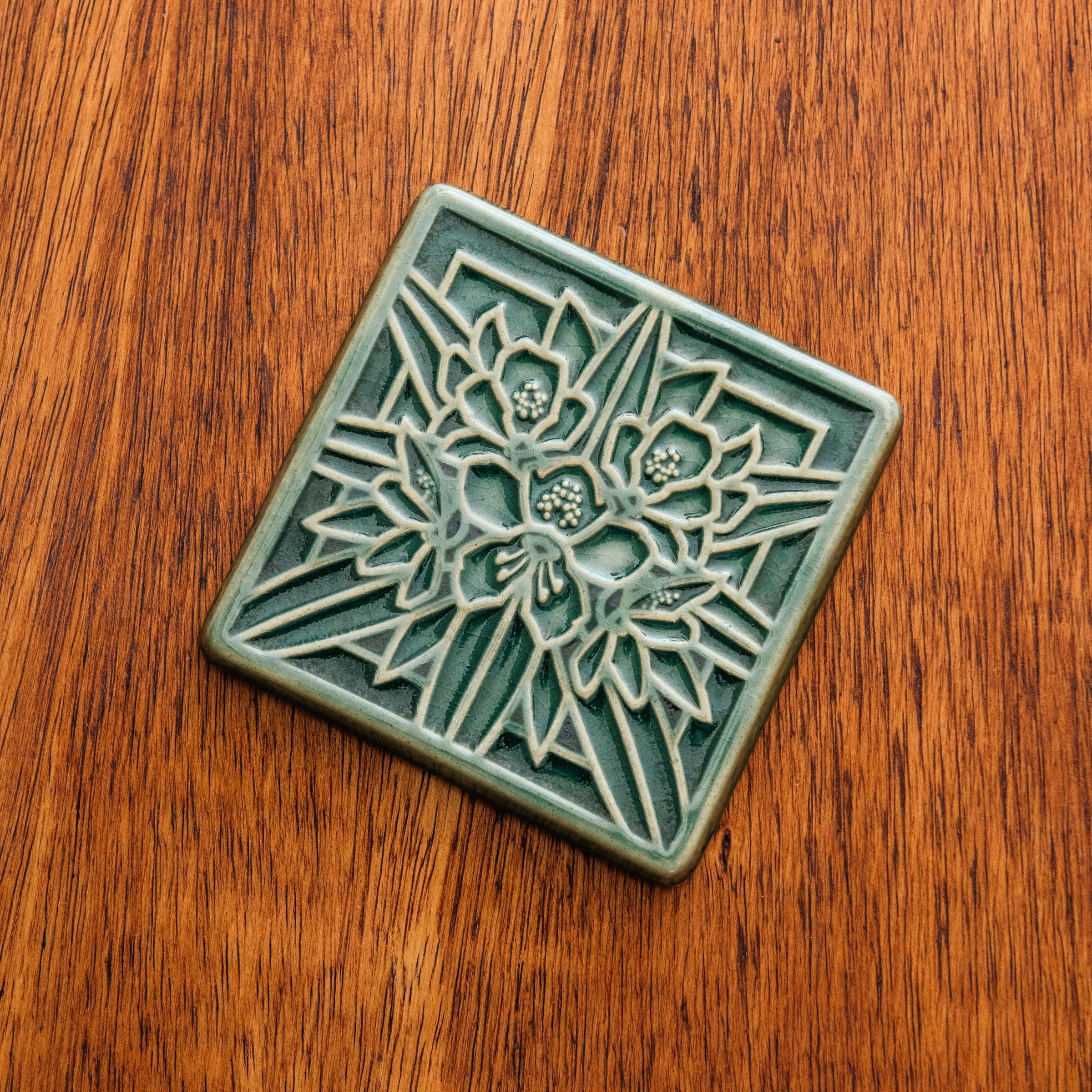 Rhododendron Tile
