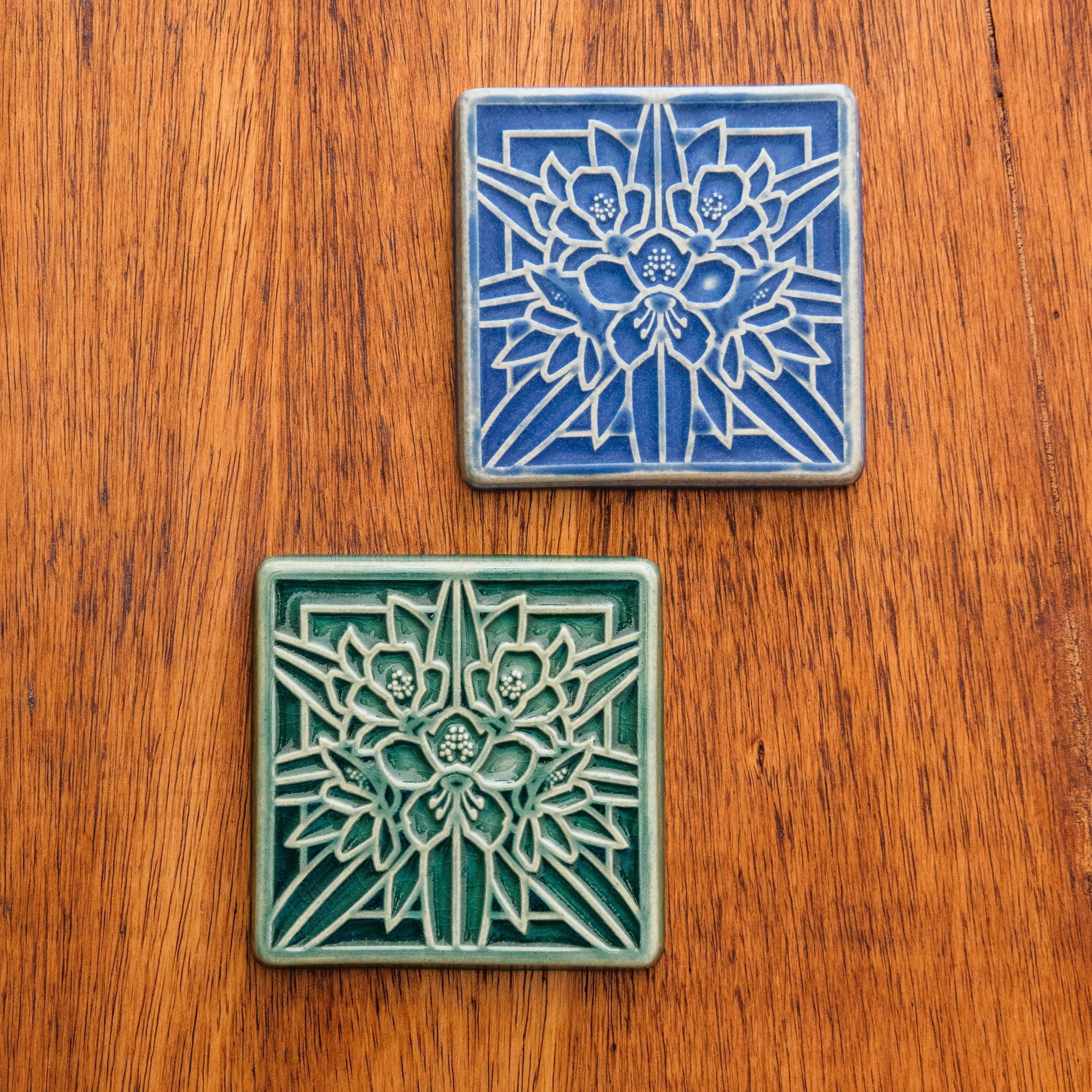 Rhododendron Tile