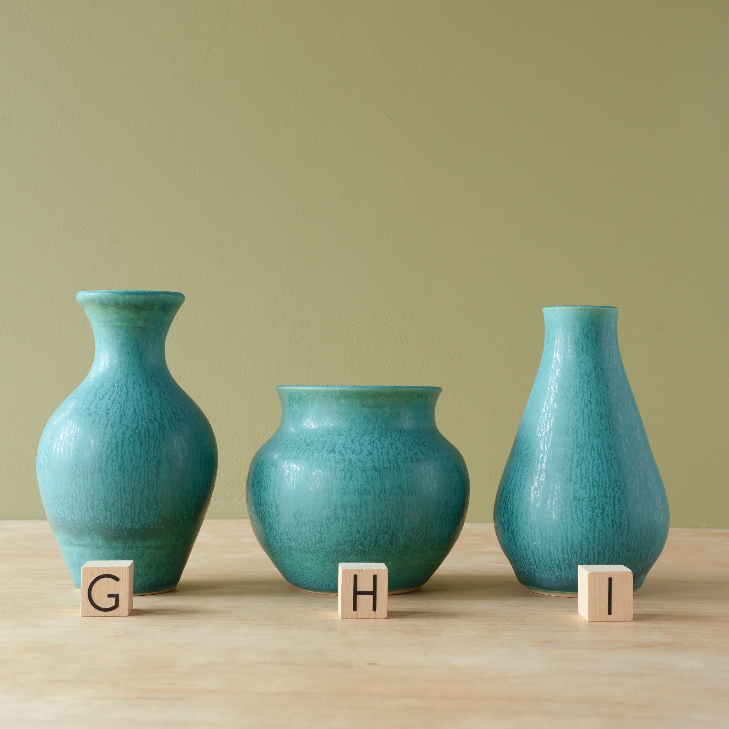 Petite Vases | Pewabic Blue