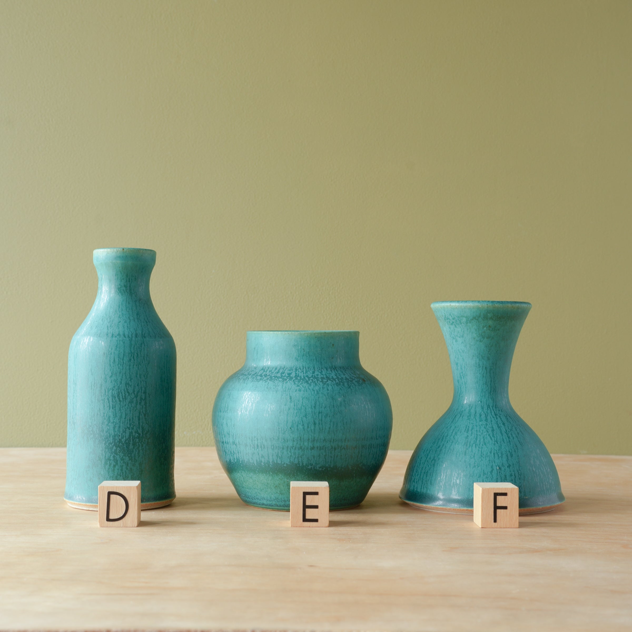 Petite Vases | Pewabic Blue