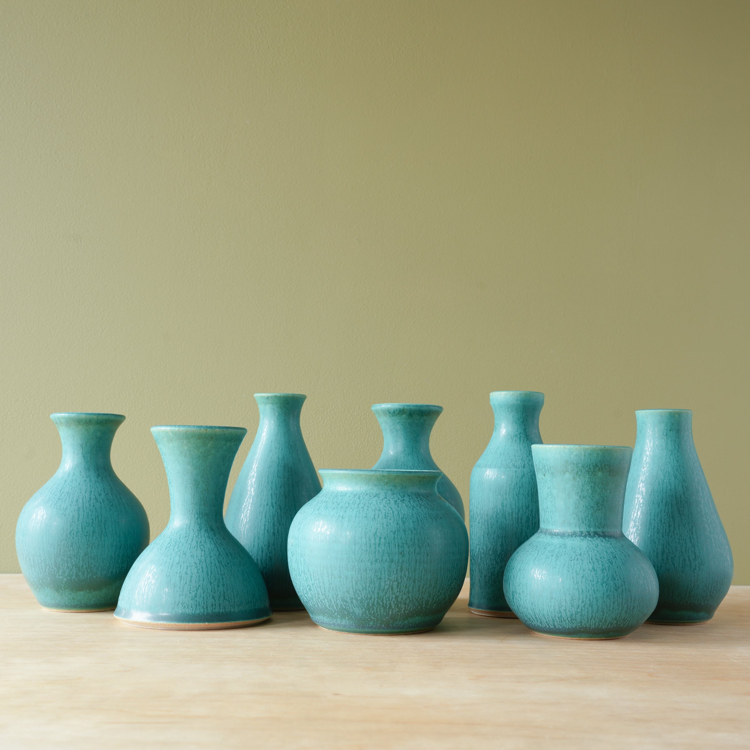 Petite Vases | Pewabic Blue
