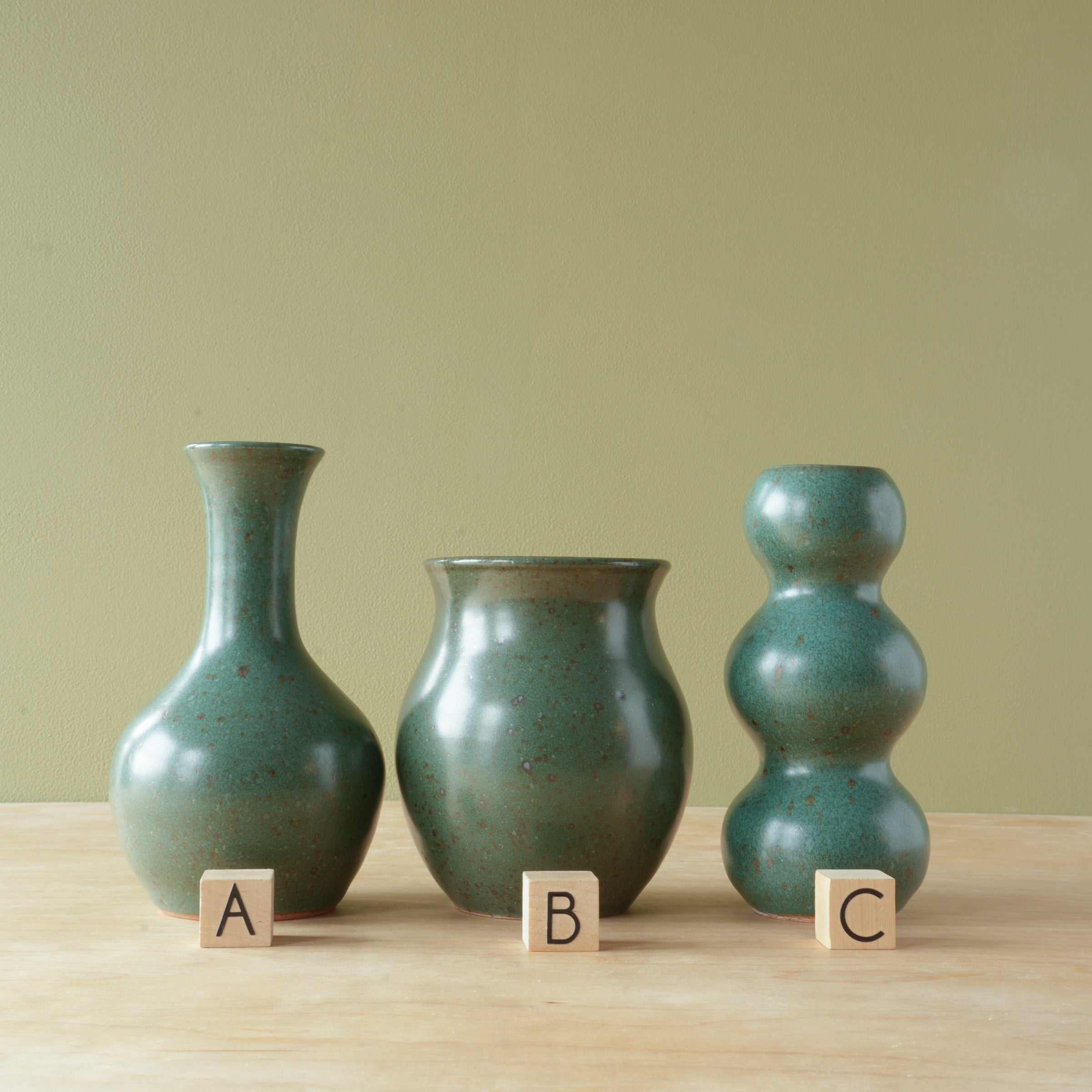 Petite Vases | Greenstone