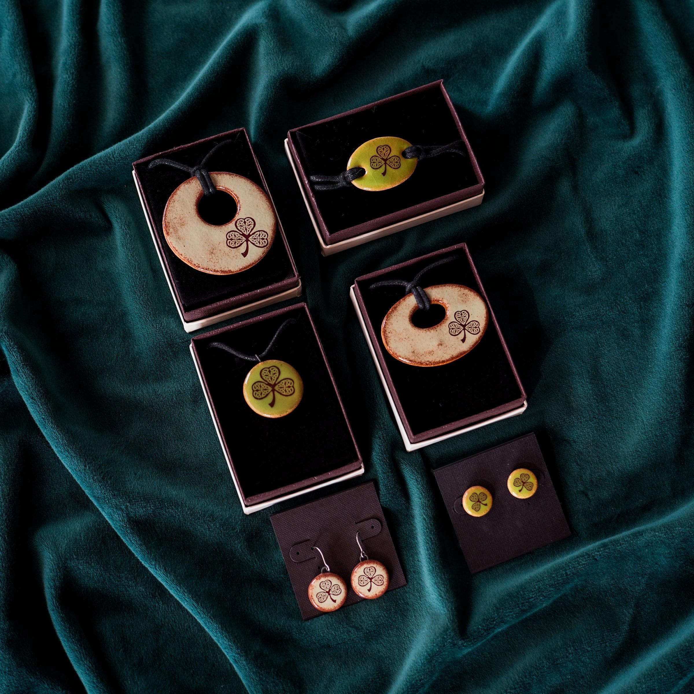 Earthen Craft Pottery | Shamrock Jewelry Collection