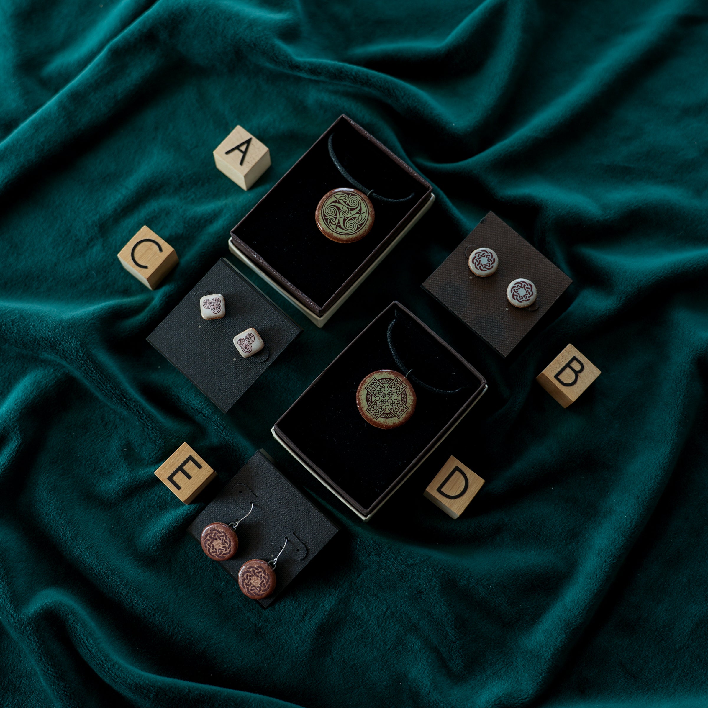 Earthen Craft Pottery | Celtic Knots Jewelry Collection