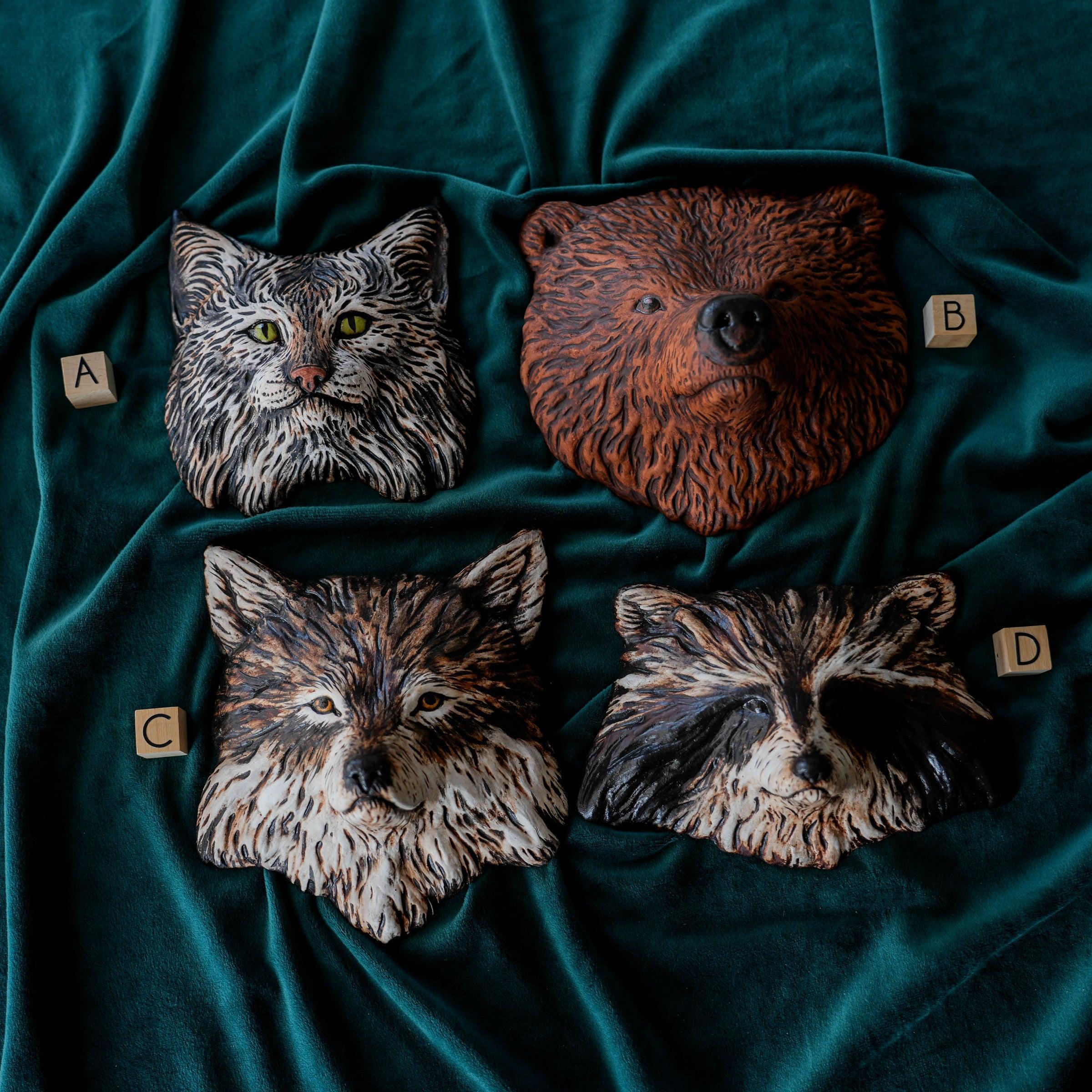 Laurie Sharkus | Animal Mask Collection