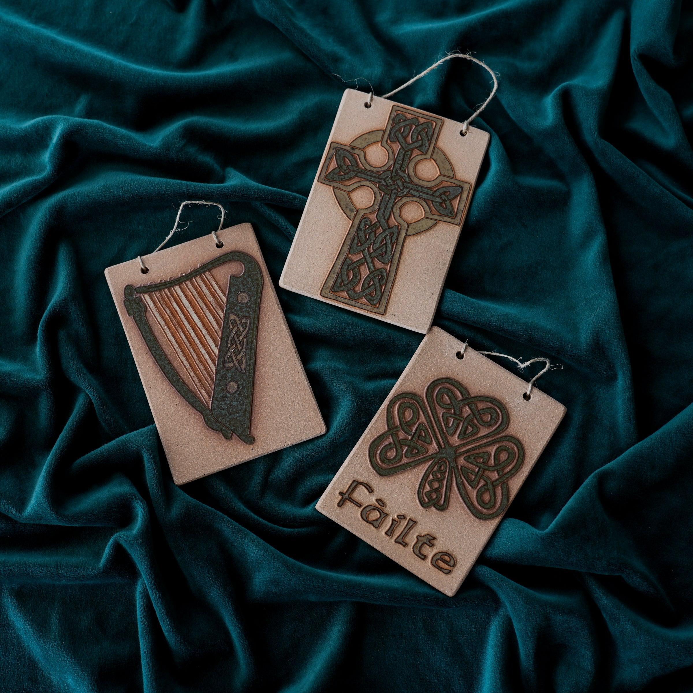 Earthen Craft Pottery | Celtic Plaque Collection
