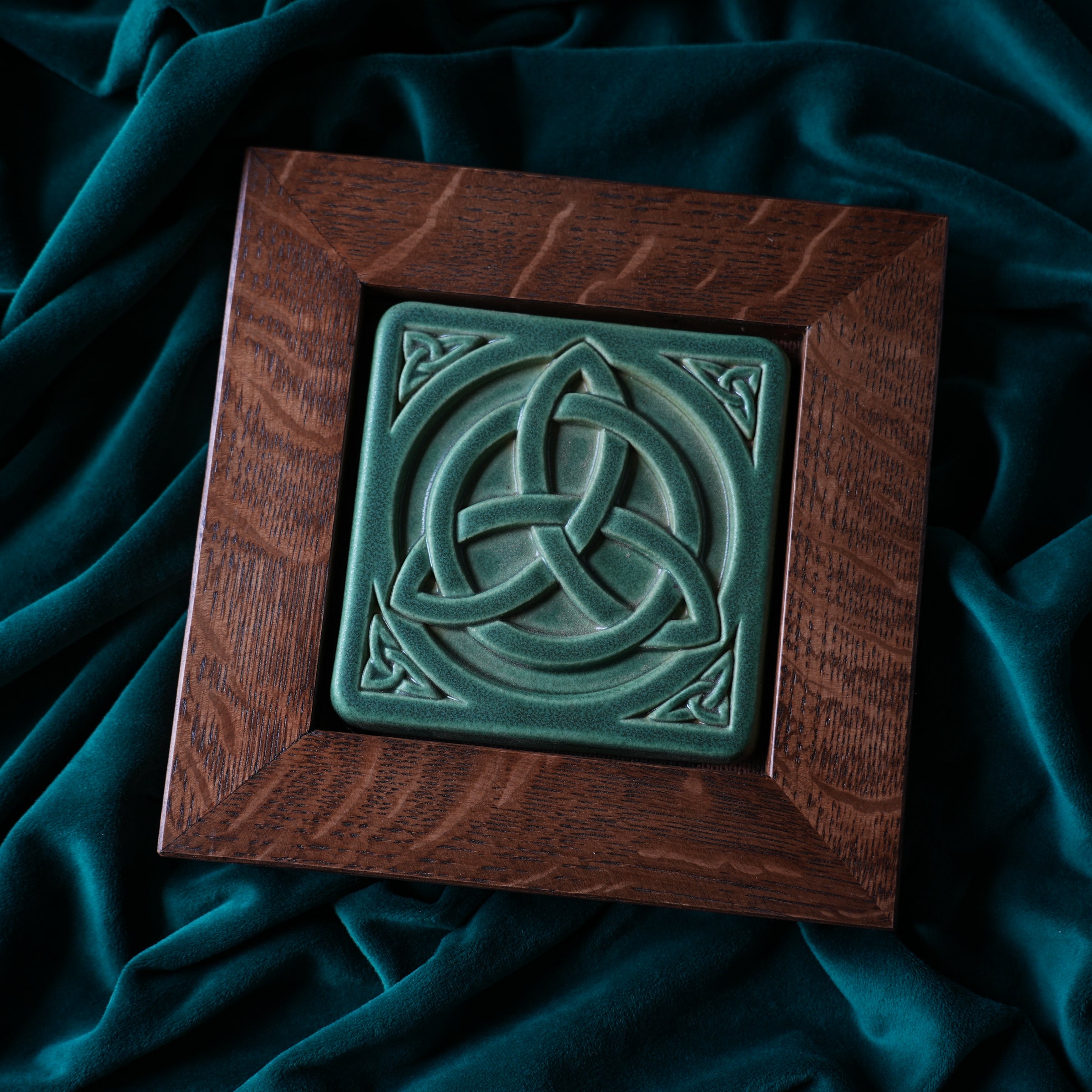 Framed Trinity Knot | Elm