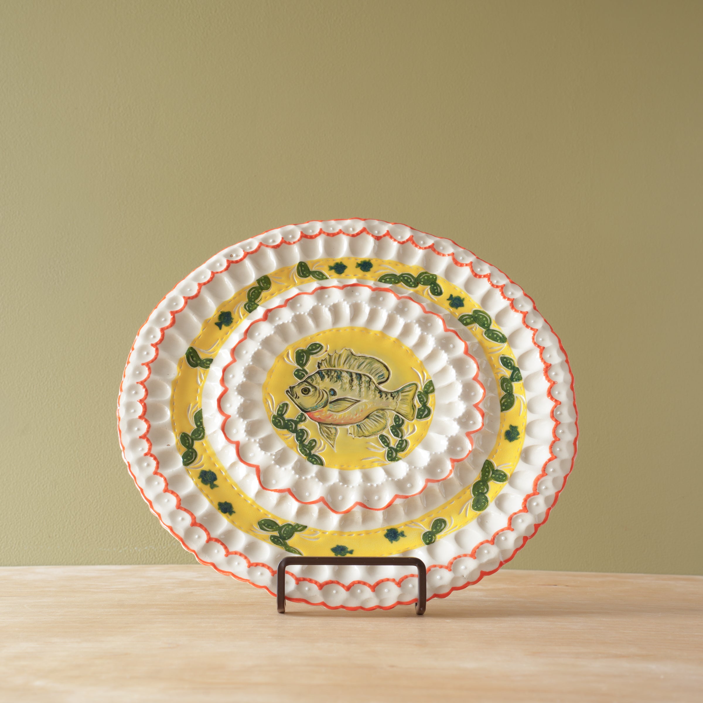 Pinfeather Art Studio | Fish Plate