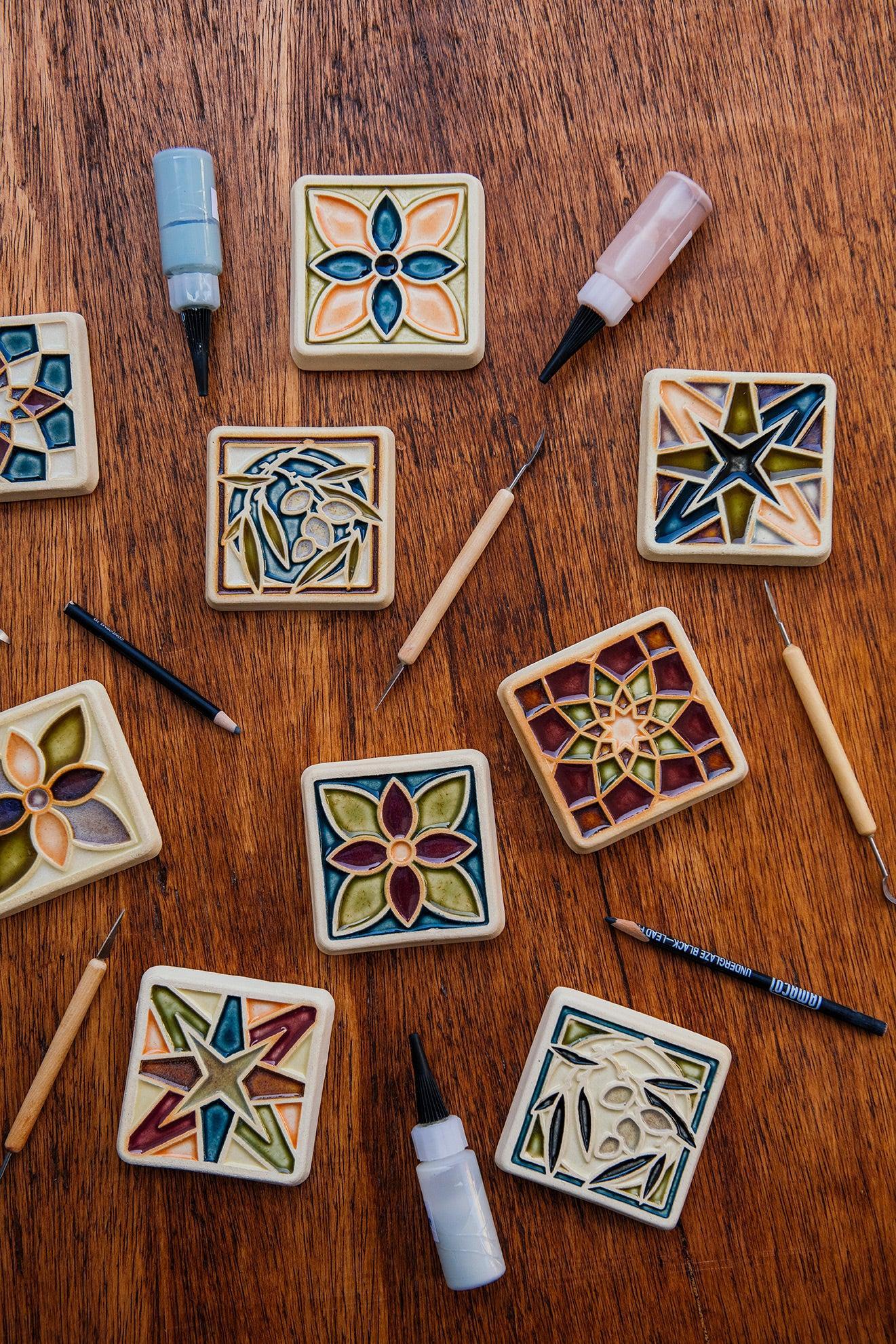 Friday Tile Glazing Workshop - 9/25/26 | 5 pm - 6 pm