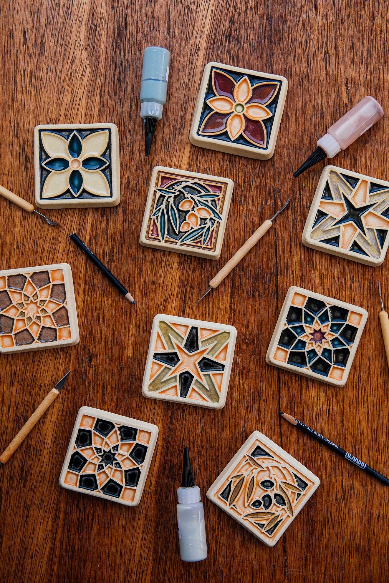 Saturday Tile Glazing Workshop - 11/21/26 | 1 pm - 2 pm
