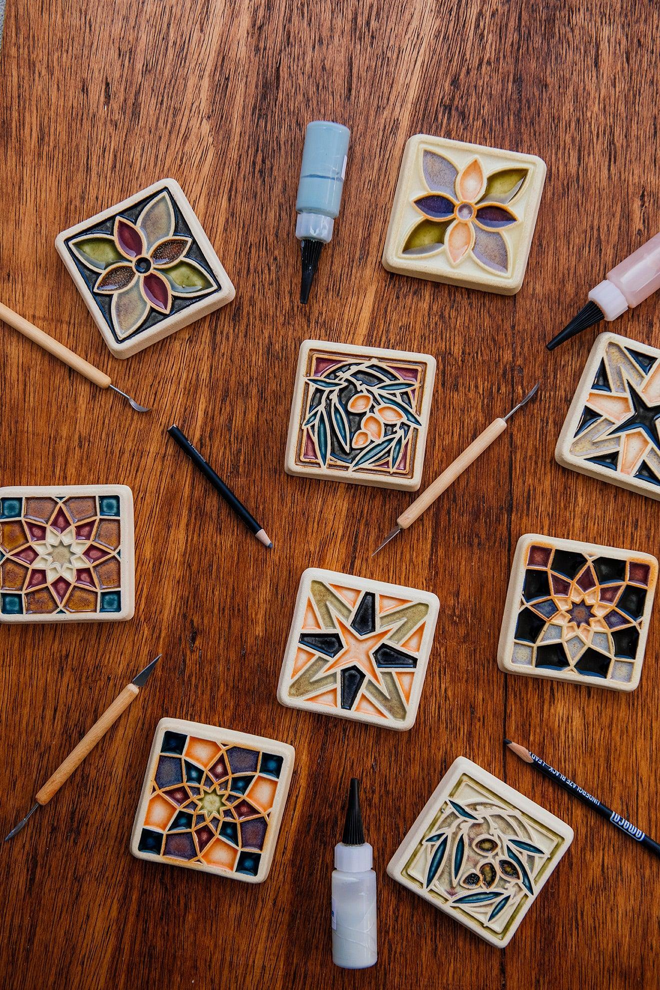 Saturday Tile Glazing Workshop - 11/21/26 | 1 pm - 2 pm