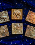 Virgo Zodiac Tile | Iridescent