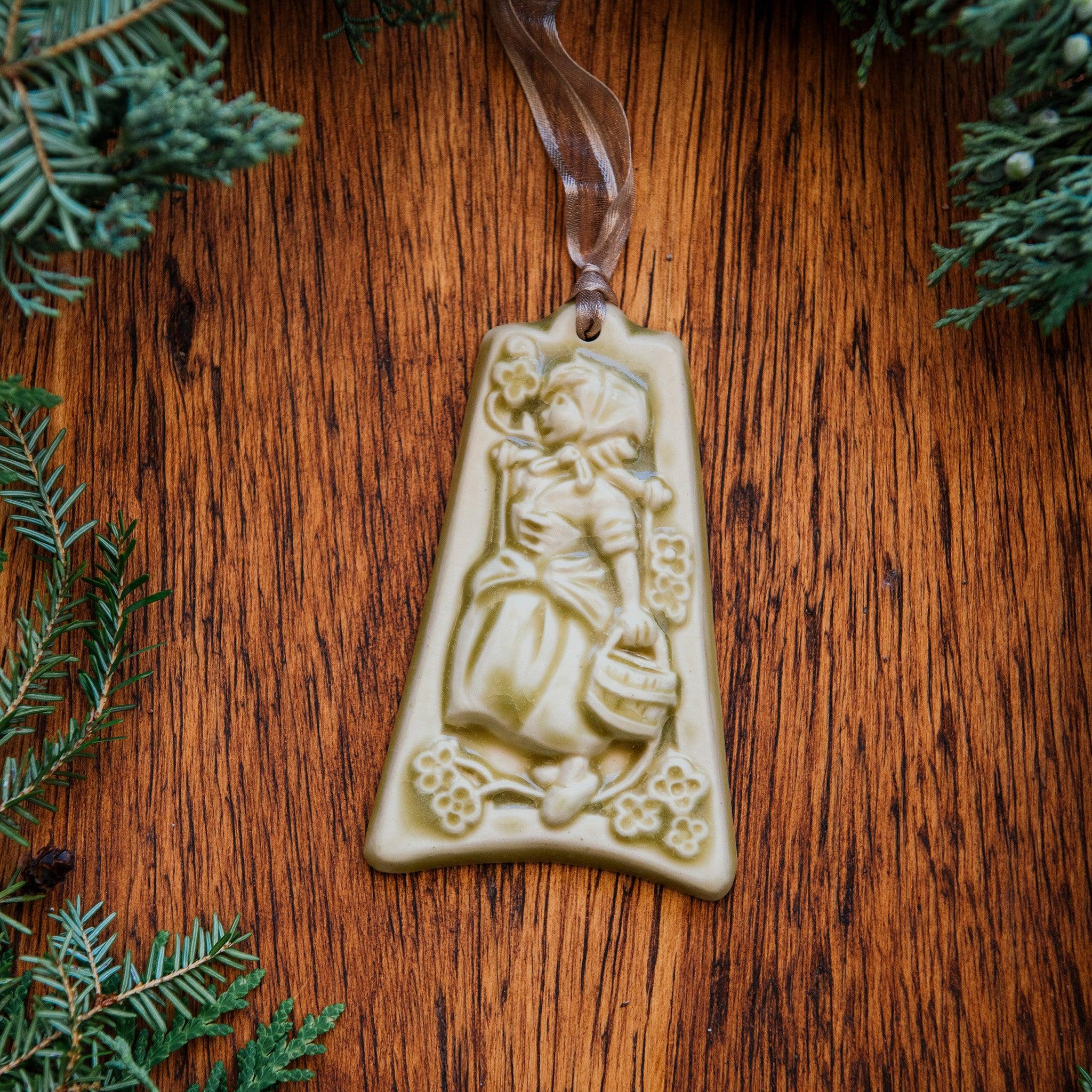 Eight Maids a-Milking Ornament