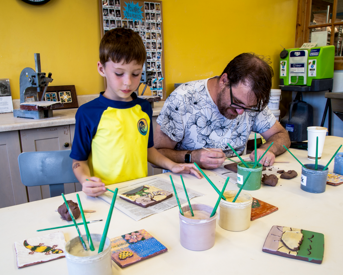 Guardian + Child Tile Making Workshop - 10/31/26 | 11 am - 12 pm