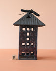 Black Cat Pottery | Raku Lanterns