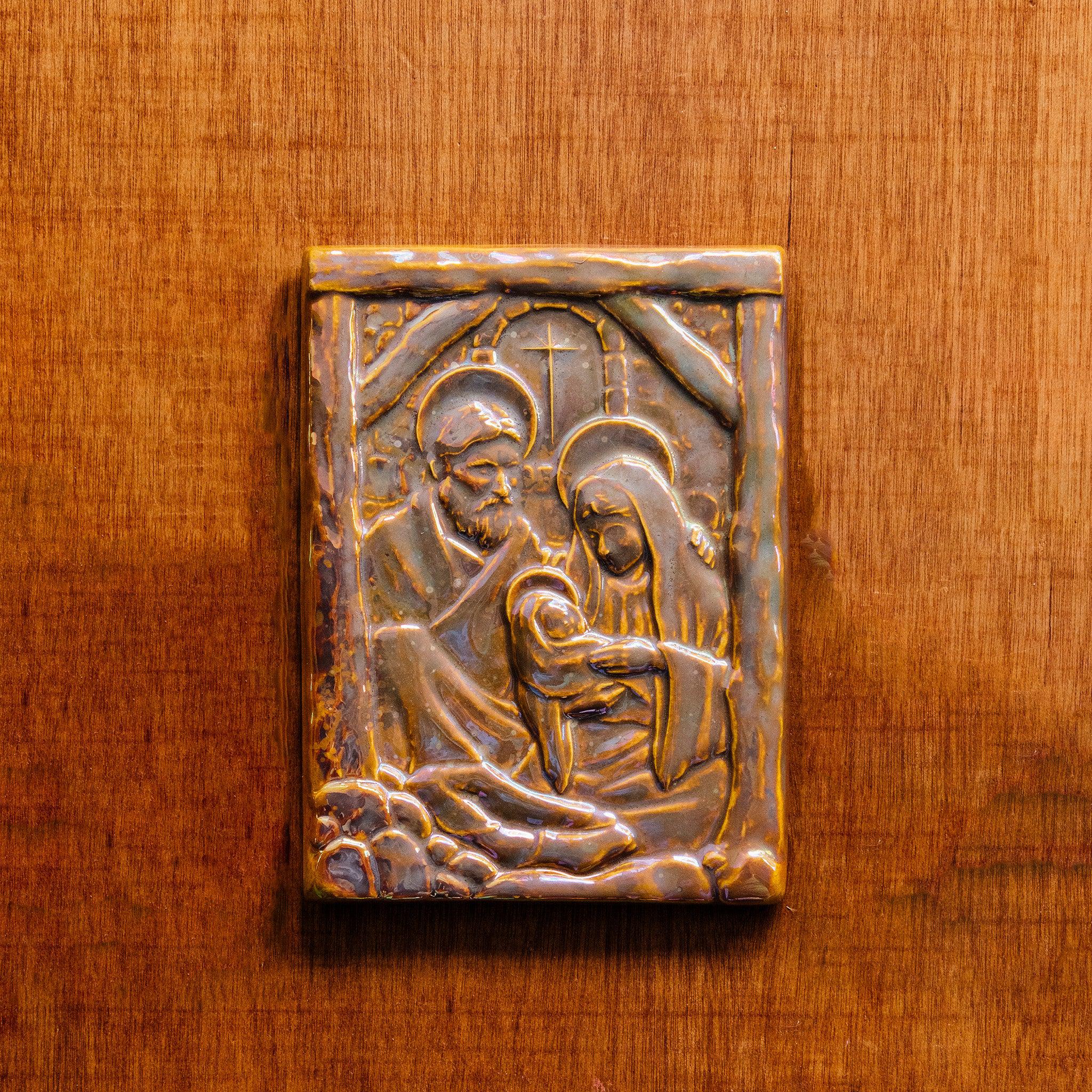 Nativity Tile | Iridescent