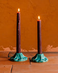 Scalloped Candle Holder