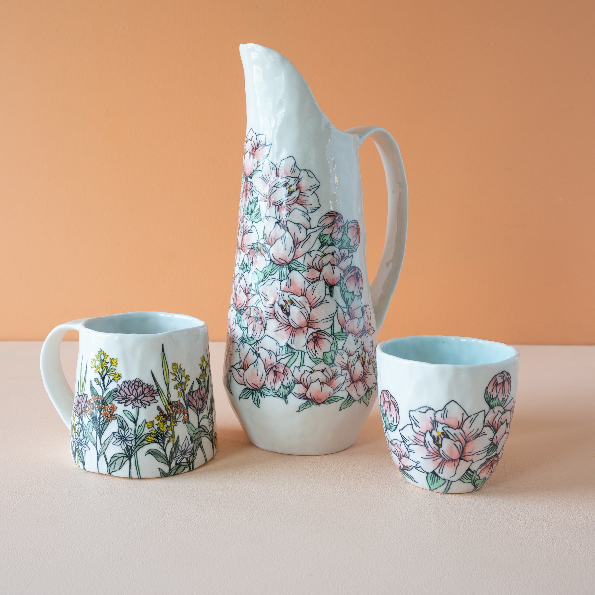Microcosm Ceramics | Summer Flower Collection