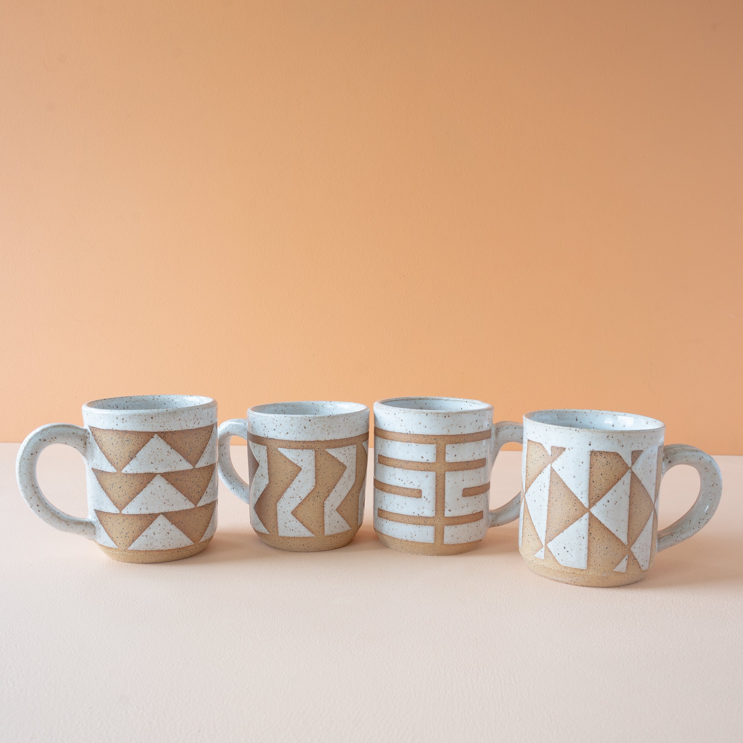 BKB Ceramics | Patterned Mug Collection