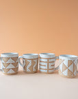 BKB Ceramics | Patterned Mug Collection