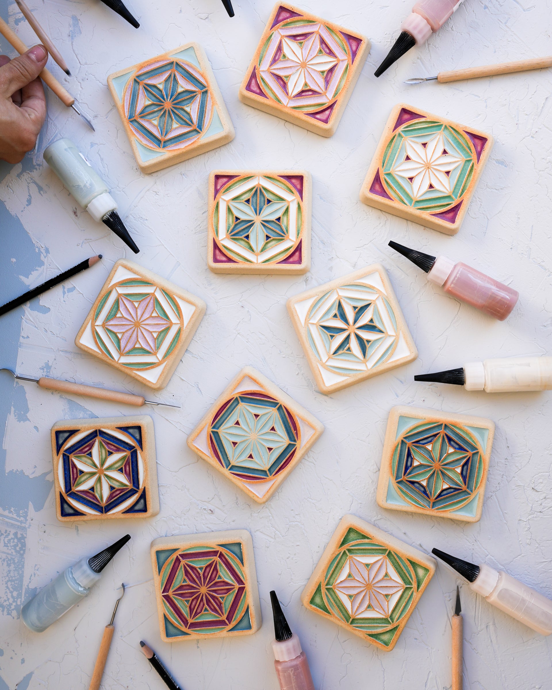Holiday Showcase Tile Glazing Workshop 12/5/26 | 10 am - 11 am