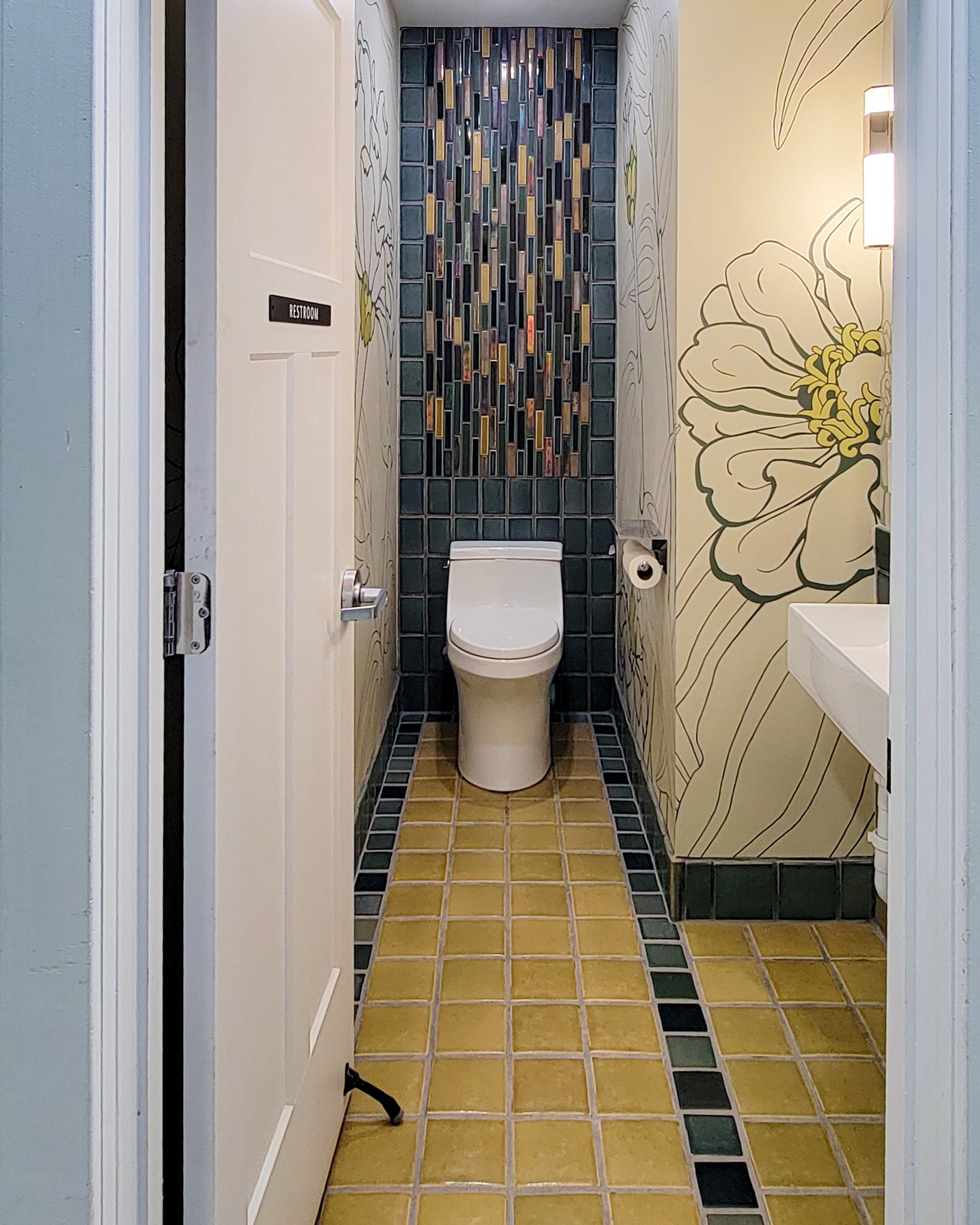 Waterfall Wall Bathroom