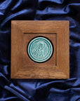 Framed Blessed Virgin Mary Tile