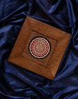 Framed Mooncake | Scarlet/Honey