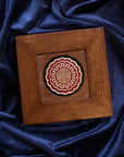 Framed Mooncake | Scarlet/Honey