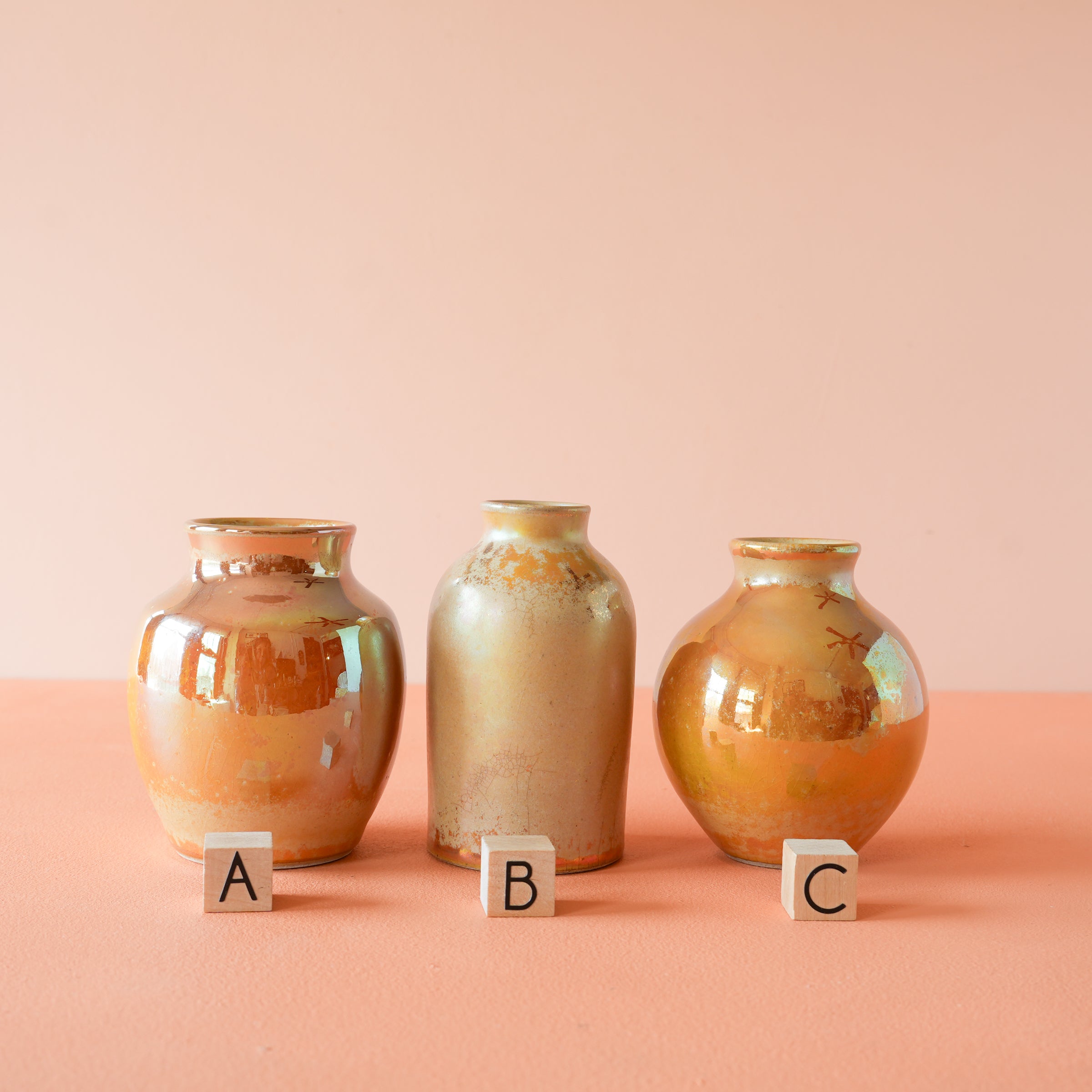 Sunstone Iridescent Petite Vase