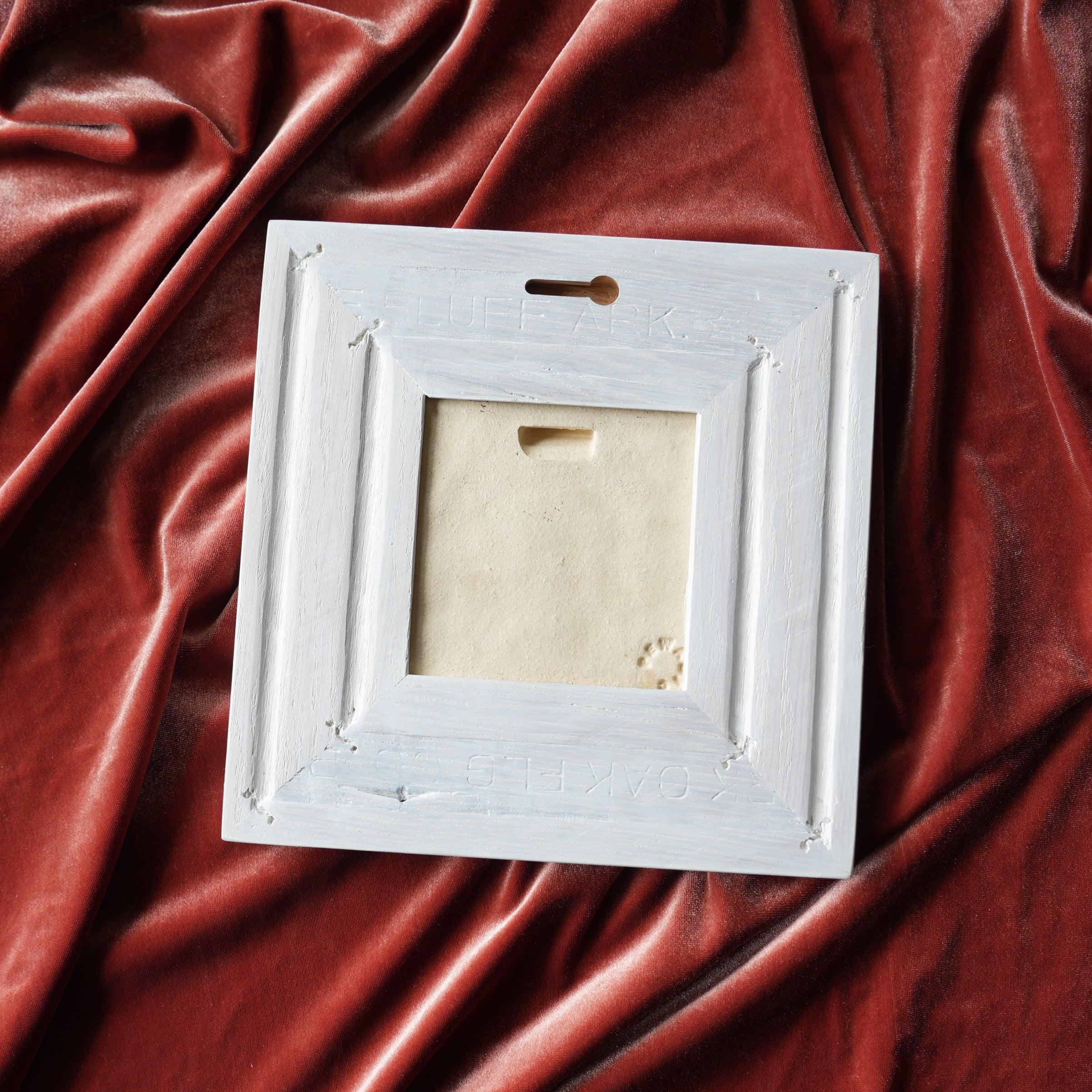 Framed Lotus Tile | Celadon