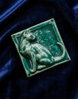 Sculpted Cat Tile